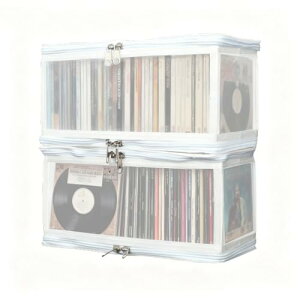 ohbien CD[P[X 2Zbg 30X15X15cm 25~30[  ܂ y o₷ t Ao  DVD Q[\tg R~bN [ ho h h  zCg