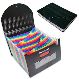 LOOKSHINE hLgX^h A4 R 24|Pbgt@C P[X ItBX  [ (J[, 24) (With Flap)