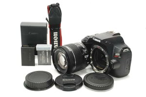 Canon �f�W�^����჌�t�J���� EOS Kiss X10 �W���Y�[���L�b�g �u���b�N KISSX10BK-1855ISSTMLK