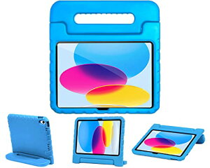 ACE GO iPad 10 2022 10.9C` P[X A2696 A2757 A2777 ϏՌ y X^h@\ EVA qǂp yV[ nht iPad 10.9 10 Jo[ (u[)