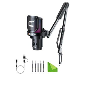 Comica USB }CN Rs[^[ƃX}[gtHp,48kHz/24 rbg RGB J[fBICh RfT[ Q[~O }CN (|bhLXeBOAXg[~OA^Ayp)Au[