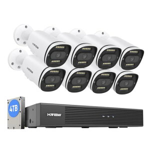 y4K掿EtJ[BeEozH.View hƃJ 8Zbg 4K 800f L J[Î POEdJ 8ch H.265 4KR[_[ 8܂ő݉ ^ AIm@\ IP67hho WDRZp 2