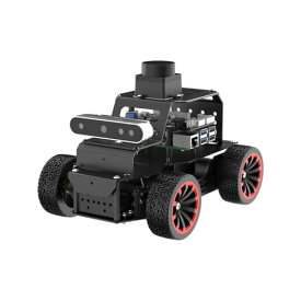 ロボットカー Raspberry Pi 5 ROS2 用、プログラム可能な AI ビジョン 3D 深度カメラ スマートロボットキット アッカーマンシャーシ、自律走行ライン追跡 ターゲット/色認識 障害物回避、MentorPi A1