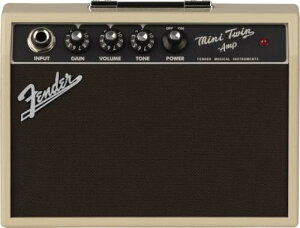 Fender tF_[ ~jAv Mini '65 Twin Amp, Blonde ubN