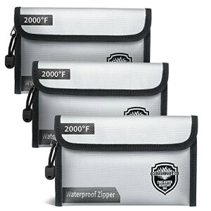 ISLANDSAFE ω΃obO W ޕۊǃP[X  h h h [\ ϔM2000x e ωΑ ƒp t@C (12×20cm, O[, 3 )