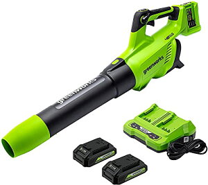 Greenworks(O[[NX) [du[ duA[ O[ 14.6m3/min 55.9m/s nCp[48V 4Ah 2AhUSBobe[2+4A[dt y{KAiz BLE304