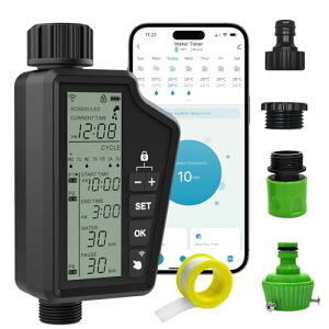 AVATTO WiFi U^C}[ IP65hA3̋[hA6̋v쐬邱Ƃł܂, Smart life Aṽ[gRg[ƁAAlexaGoogle Assistant̉Rg