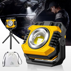 Qifeiyaxyp_7H`100HEOr+[ܕtz LED [d Ɠ COBCguPx 5000[ iKEF Ԍ SOS_ 7000mAhdr IPX6h 360°] v^ [NCg AE