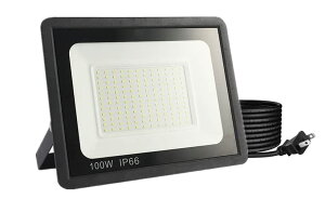 IP66h LED  Ɠ 100V/200V 85-265VΉ 100W 15000LM tbhCg ȃGl Px A[XtvO PSEK 1.8MR[h [NCg ԏꓔ Ŕ H qɏƖ ̈ K[WC