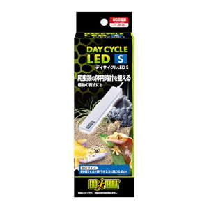 EXO TERRA �W�F�b�N�X EXOTERRA �f�C�T�C�N��LED S ঒��ރP�[�W�𖾂邭�Ƃ炷�E�̓����v�𐮂��� USB�d�� ���ԃX�C�b�` �X�������P�xLED ����8mm ���s25mm �z���C�g S �T�C�Y