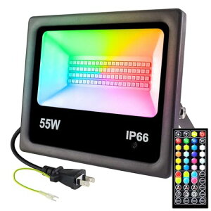 RGBCg RGB J[Cg tbhCg CgAbv 55W LED 300W 邢 ȃGl IP66h R 6ޏƖ[h ^C~O@\ \ [@\ O  o[