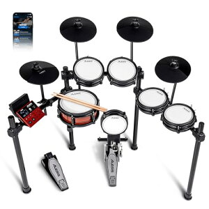 Alesis dqh Zbg fA][̐ÉbVpbh 500ȏ̃I[ZeBbNBFDTEh Bluetooth Drumeo USB MIDI AVX Nitro Pro XL