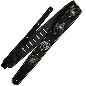 Richter Straps #1565 Motorhead Black/Old Silver M^[Xgbv