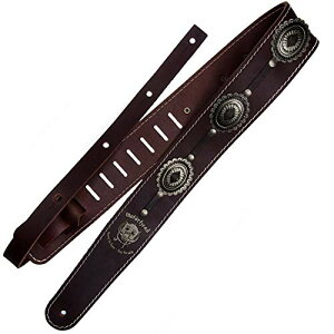 Richter Straps #1567 Motorhead Brown/Old Silver M^[Xgbv