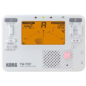 KORG(RO) `[i[ gm[ TM-70F WH zCg { ty uXoh I[PXg