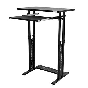 Bauhutte(oEqbe) ~ X^fBOfXN gɍ킹čݒ\ L[{[hXC_[t (70×s45×75.5~117.5cm) ubN BHD-700