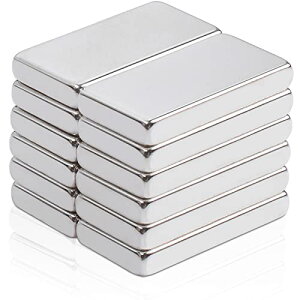 MAGXCENE 12�Z�b�g �l�I�W������ 20x10x3mm �l�I�W�E������ �p�^ ������ ���͎��� ������ ���^�����` �}�O�l�b�g DIY ���z�Ȋw �H�| �I�t�B�X �H��i�[ �①�� �ƒ�p