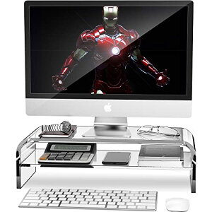 AboveTek 2iANj^[X^h | fBXvC | NA | ݑ[Np | 48x22*14cm | L[{[h[ | iMac m[gp\R v^[ Ή | ȃXy[X | pP | ڐAbv | 