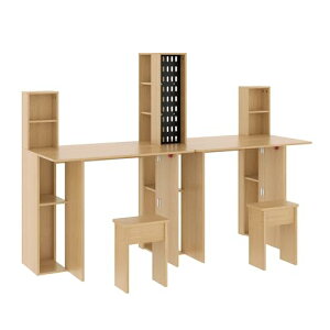 FUFU&GAGA �c�C���f�X�N �w�K�� ��180 �C�X2�� �V���v�� �y�O�{�[�h�t�� �܂��ݎ� �Z�p���[�g �c�C���� �Z��� 2�l�p �q���p �i�`������