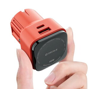 decqle ~j RpNg COspUSBA_v^[ RZgȂ USB-C(GaN 45W)At SEΉiAJ/CMX/[bp/I[XgA/Ȃǂ224+X̃RZgɑΉj