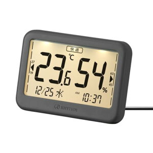 Y(RHYTHM) fW^ xv ЂƖڂł킩K\ x  & obNCg v J_[  USBdEdrΉ _[NO[ 8.1x11.3x3.8cm 9YYA46RH82