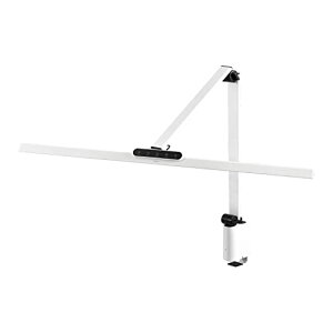 LED�f�X�N���C�g �N�����v�� T���^ ���C�h ���� ���F �N�����v���C�g LED �ڂɗD���� ��ド�C�g �d�C�X�^���h �f�X�N�X�^���h �w�K�� �I�t�B�X �Ǐ� �Q�� (�z���C�g)