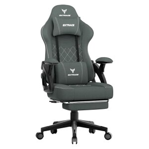 GXTRACE �Q�[�~���O�`�F�A �I�b�g�}���t�� 145°���N���C�j���O �Q�[���`�F�A ���K�f�X�N�`�F�A �ݑ�[�N �Q�[���p (�O���[)