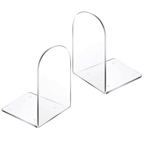 MerryNine 2pcs�u�b�N�G���h �A�[�`�^�݌v �|��Ȃ��A�N���������u�b�N�X�^���h - �{����/�{�I/�f�X�N���p �ω׏d����~�� �q���������А��� �I�t�B�X���[