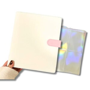 Tiael  gJP[X t@C A5 tB10t g[fBOJ[h[  OoC_[ (White/Pink)