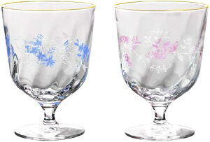 mX؃KX OX BENEDIRE Flower xlfB[ t[ yA t[OX t[ 285ml { COX glass ԃC C Mtg v[g 蕨 G098-S107