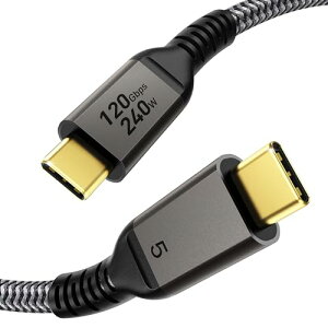 Maxonar Thunderbolt 5 P[u 1M 240W}[d ő120Gbpsf[^] 8K@60Hzfo͑Ή Thunderbolt 4/3EUSB4ʌ݊ MacBook Pro/Mac Minii2024Nfj/iPad/iPhone 17/16/15V[Y[dEAndroidEn