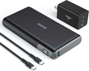 llano oCobe[ 100W 30000mAh e }[d (USB-A+TYPE-C/2䓯[d/LED\)yPD3.0/100W USB-CP[ut/PSEF؍ρzMacBook Pro/XPS/Thinkbook/iPhone15/iPad Pro/Switch/m[gp\R/Androide