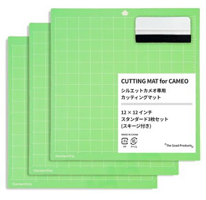 �V���G�b�g�J���I Silhouette CAMEO 5/4/3/2/1 ��p �J�b�e�B���O�䎆 �}�b�g �V�[�g 12?12�C���` �X�^���_�[�h ���ʔS�� 3���Z�b�g ��p�X�L�[�W/�w���t�� - The Good Products