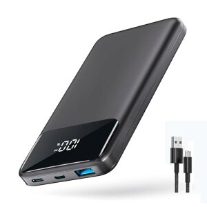 �y���^���f���E20000mAh��e�� �z���o�C���o�b�e���[ PD20W/18W�Ή�/QC3.0�Ή� �}���[�d 3�䓯���[�d PSE�Z�p��K���i LCD�f�B�X�v���C�c�ʕ\�� 3A�o�� iPad/iPhone/Android�e��@��Ή� ���܂����[�d