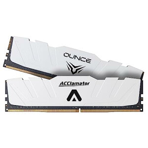 32GB 3200MHz DDR4 Memory / PC4-25600 XMP 1.35V (16GB x 2��) �q�[�g�V���N�t���V���[�Y �f�X�N�g�b�vPC�p ���������W���[�� Acclamator OUNCE