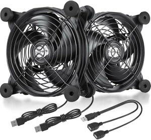 upHere 120mm USBpt@ @^ ~j@ É [^[//pN[[/PC/PS5 / PS4 / m[gp\R É 2{yU1203-2z