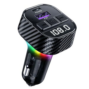 Ninonly FMgX~b^[ ԍڏ[d y2024ŐViz Bluetooth5.3 PD30W }[d USB|[gi3.1A j ԍFMgX~b^[ nYt[ʘb FM transmitter VK[\Pbg d J[`[