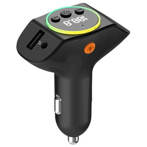 QISI FMgX~b^[ Bluetooth5.3 ő45W}[d J[`[W[usb  X}z Ԃ USB C |[g o QC3.0 LED  VK[\Pbg 12`24VԑΉ g y  iPhonee@ AhC