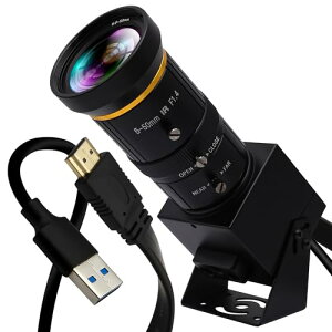 ELP HDMI USB EFuJ 4K J o̓rfIcJ H.265 10X wY[Y N[YAbv USB Rs[^[EFuJ EFuLXgp YƗp  g[jOJ