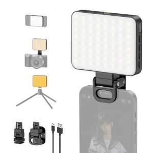 Smiling Shark BepCg XJ77CyPxE}Olbg@\zLEDrfICg X}zCg BeƖ 3F[h 10iK 3000k-6500k z 1/4lWt R[hV[ 360°] 2000mAh Type-C