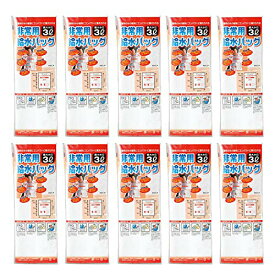 岸田産業 (クラシド) 非常用給水バッグ 3L 10個セット 給水袋 防災グッズ 4-3WBN