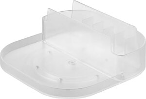 �R�����(Yamazaki) �①�ɒ� ��]�� �d�؂�t�� �g���[ �X�N�G�A �z���C�g W20×D20×H8.3cm �^���[ tower �X�p�C�X���b�N ���������b�N 1324