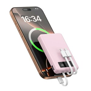 oCobe[ y2025Vo 4䓯[dz y ^ 10000mAh Type-C LEDcʕ\ ^ѕ֗ [d RpNg USB-CRlN^[ 3{P[u X}z [d iPhone/iPad/Android S