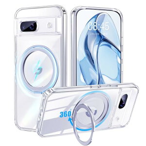 yČRMILKiEMagsafeΉzGoogle Pixel 8A p P[X MagSafeΉ O 360°]X^h@\ cΉ  ΂ݖh~ CX[d Yی ϏՌ gуJo[ O[OsNZ8A J