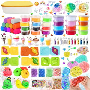 Funk Doggie XCLbg ˂  2 IN 1 24Sy DIY r[Y ʕؕ tH[r[Y c[ XgX q w j̎q ̎qa NX}X v[g Slime