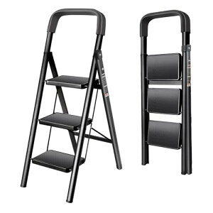 OSATA r ܂肽ݎ 肷t EOp ω׏d150KG RpNg ȃXy[X ~ߕt ^ѕ֗ (ubNiVfj, 3i)