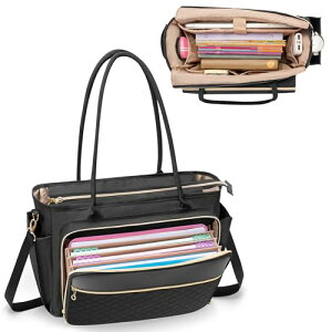 [Luxja] ���t�o�b�O �I�t�B�X�g�[�g�o�b�O �t�@�C���d�؂�|�P�b�g�t�� 15.6�C���`PC�Ή� A4 �ʋ� �o�� �ʊw ��e�� �u���b�N