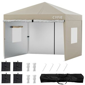 CYFIE ^[veg 3mx3m /TChV[g4t ^b`^[v Ԍ˕t 3iK UVJbg ϐ ՌՔM [ܕt AEgh/Cxg/^/h 300x300cm J[L