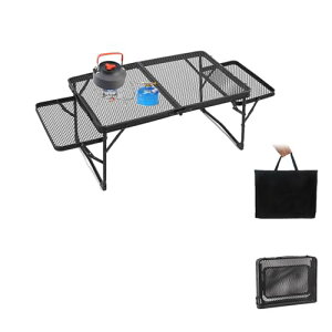 AIEPWON Lv e[u TChe[ut ܂肽ݎ bVe[u ܂e[u A~ y ϔM ω׏d45kg gѕ֗ [ܕt BBQ oR o[xL[ e[u ub