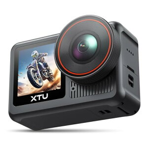 XTU X3 ANVJ 6K/30fps 4800f {@h10m 1/2CMOSZT[Ambarella H22`bvSuperSmoothԂ␳4.0 cBeΉ  O}CNΉ 5GWiFi 1800mAhobe[t vlog